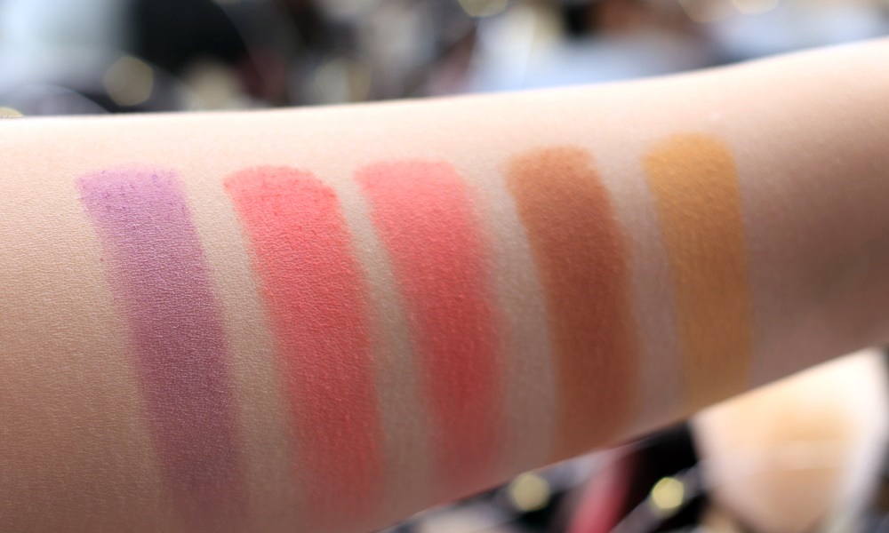 sample beauty the paradigm shift palette swatches special koko 