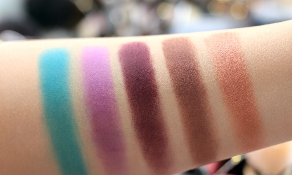 sample beauty the paradigm shift palette swatches special koko 